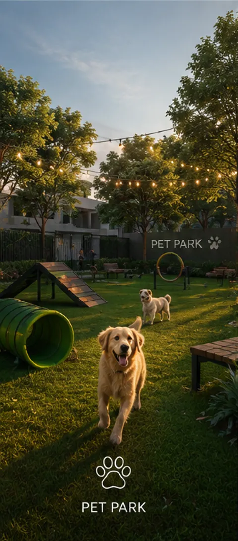Pet park para mascotas en Solara